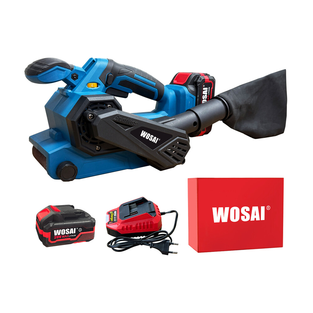 20V rechargeable brushless belt sanding machine