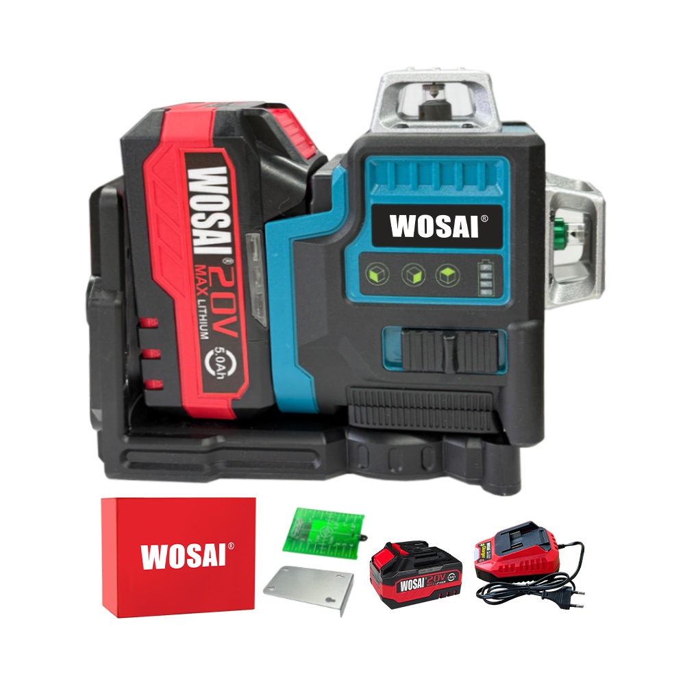 21V 360 Vertical and Horizontal 12-line 4D Wall Laser level