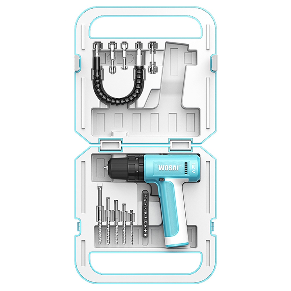 12V cordless drill set