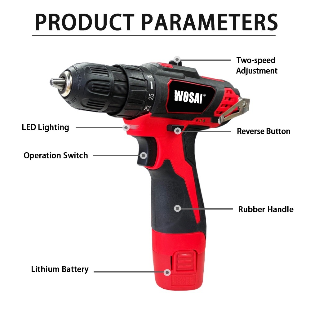 12V Cordless Drill