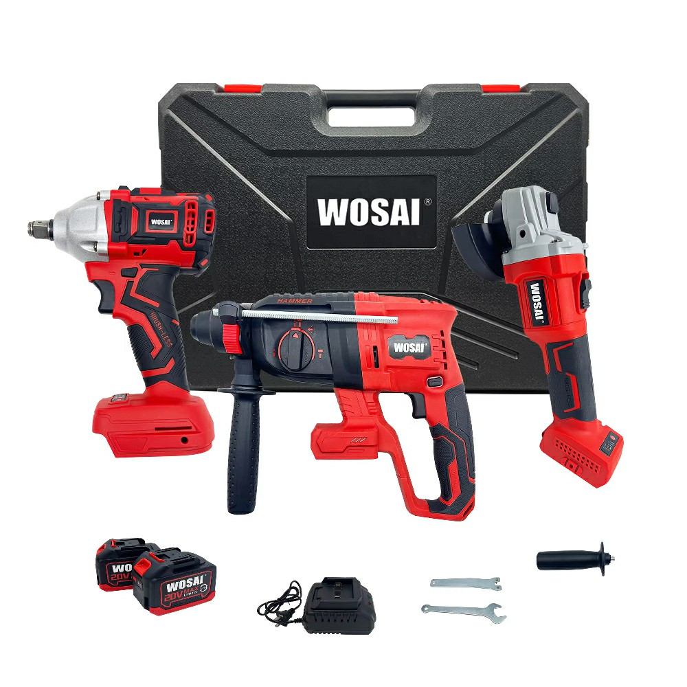 20V Brushless Wrench Hammer Grinder tool sets