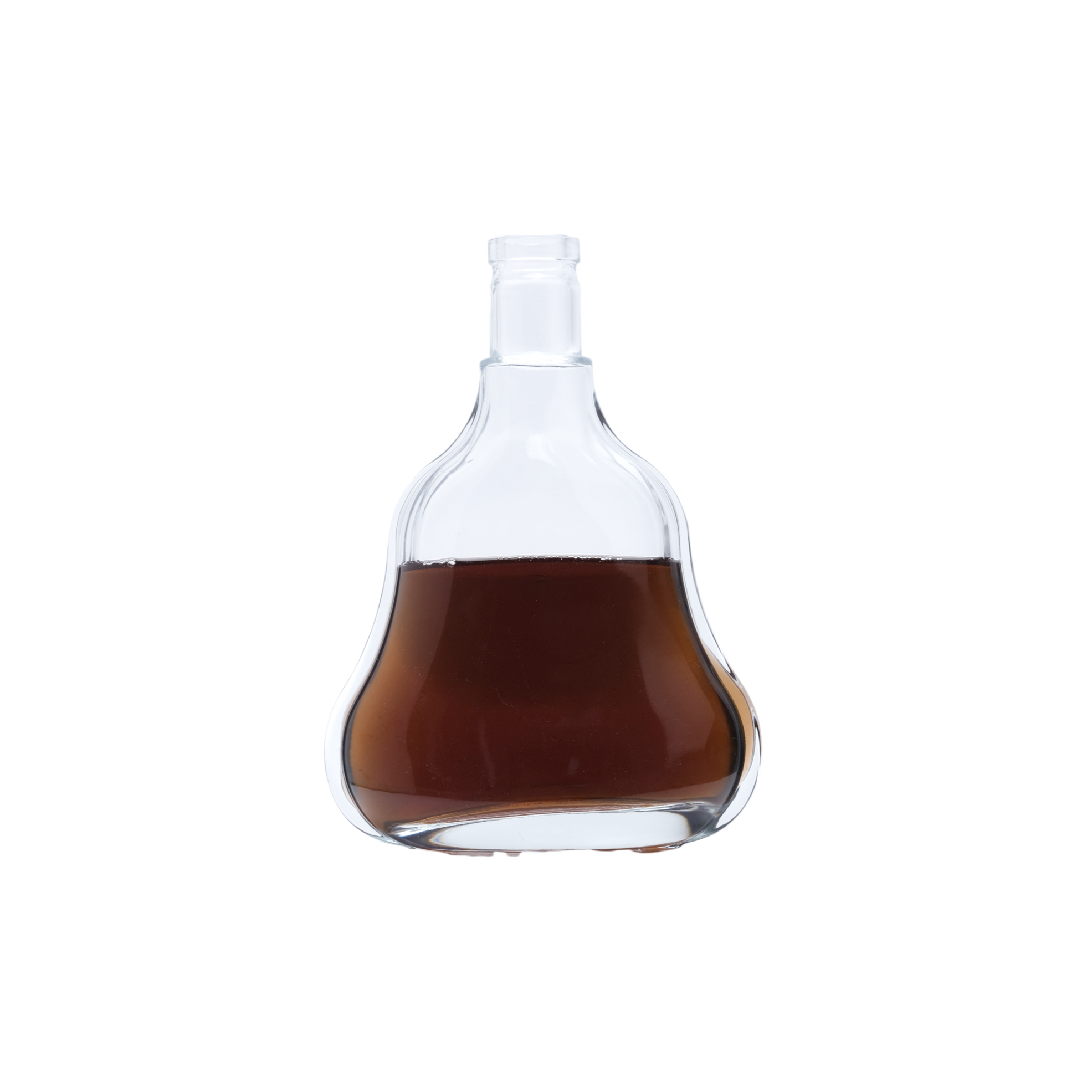 Wholesale Custom 500ml 700ml 750ml 1000ml Empty Glass Liquor Bottle Vodka Gin Bottle with Cork Gin Glass Bottle Factory