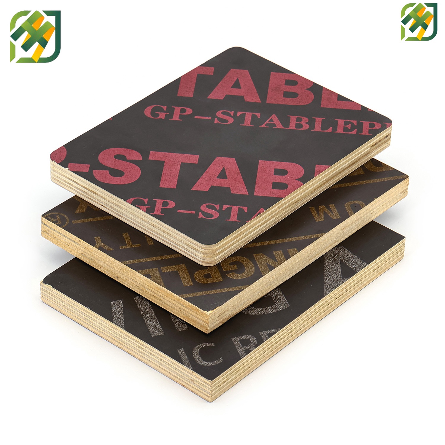 Two-Time Hot Press Film Faced Plywood for Concrete Formwork