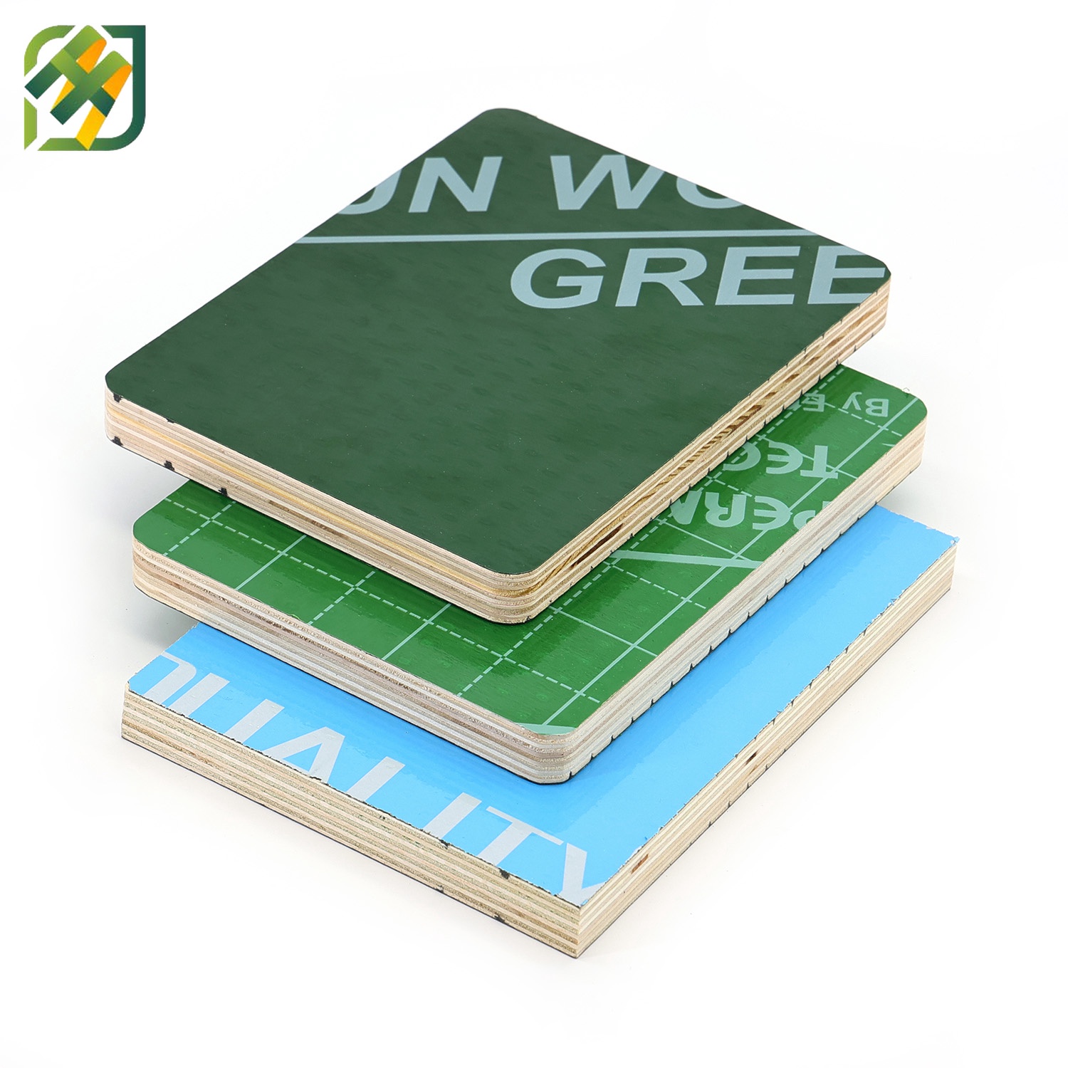 Poplar-Eucalyptus Combi Core PP Plastic Film Faced Plywood for Concrete Formwork