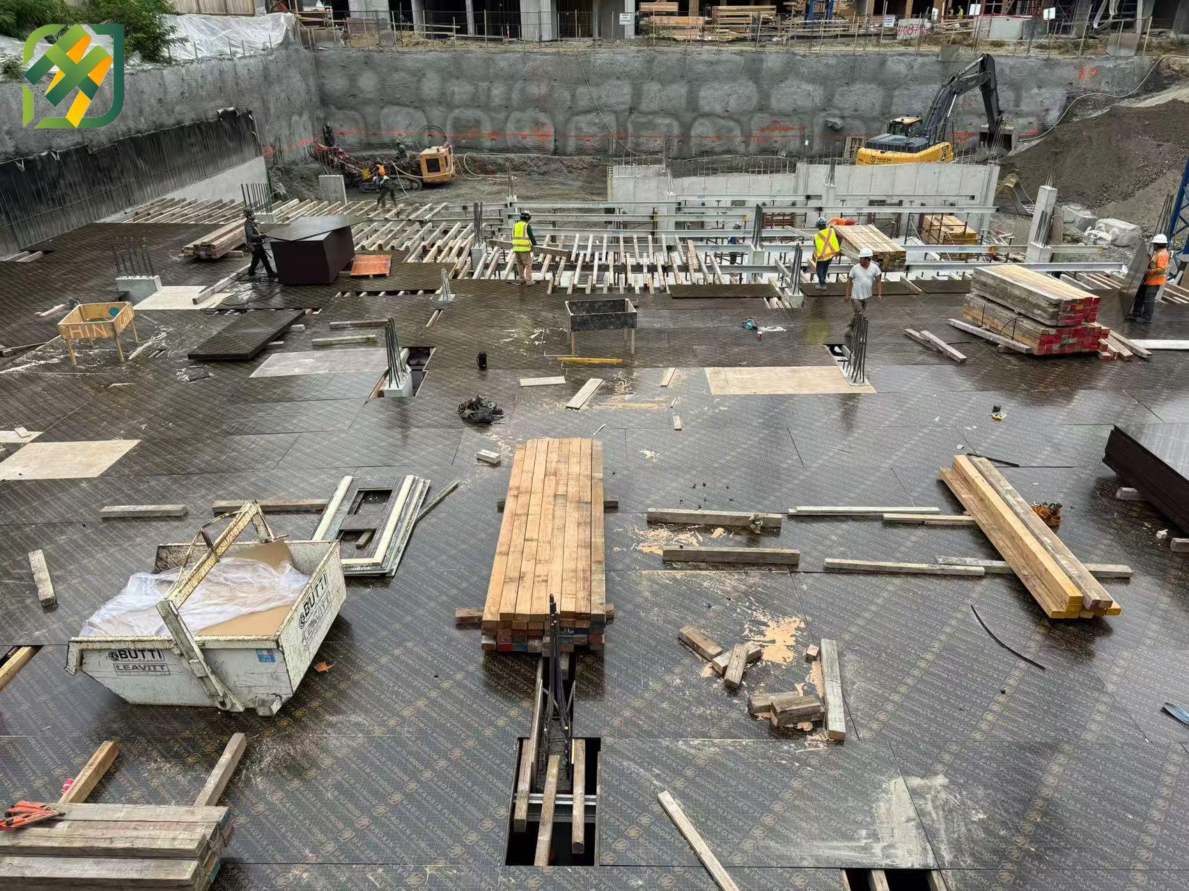 Film Faced Plywood for Concrete Formwork and Shuttering