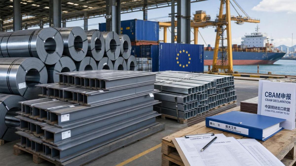 EU CBAM Reporting Starts for Chinese Steel Exporters