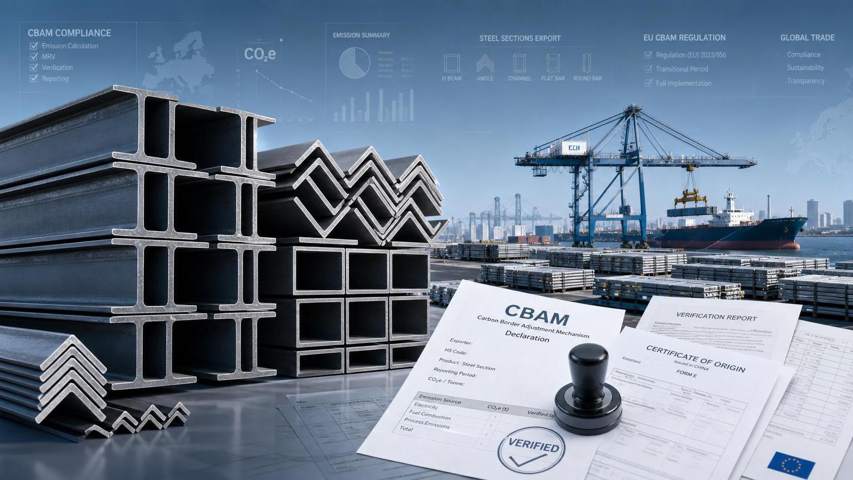 EU CBAM Steel Rules Trigger Carbon Data Filing for Chinese Sections