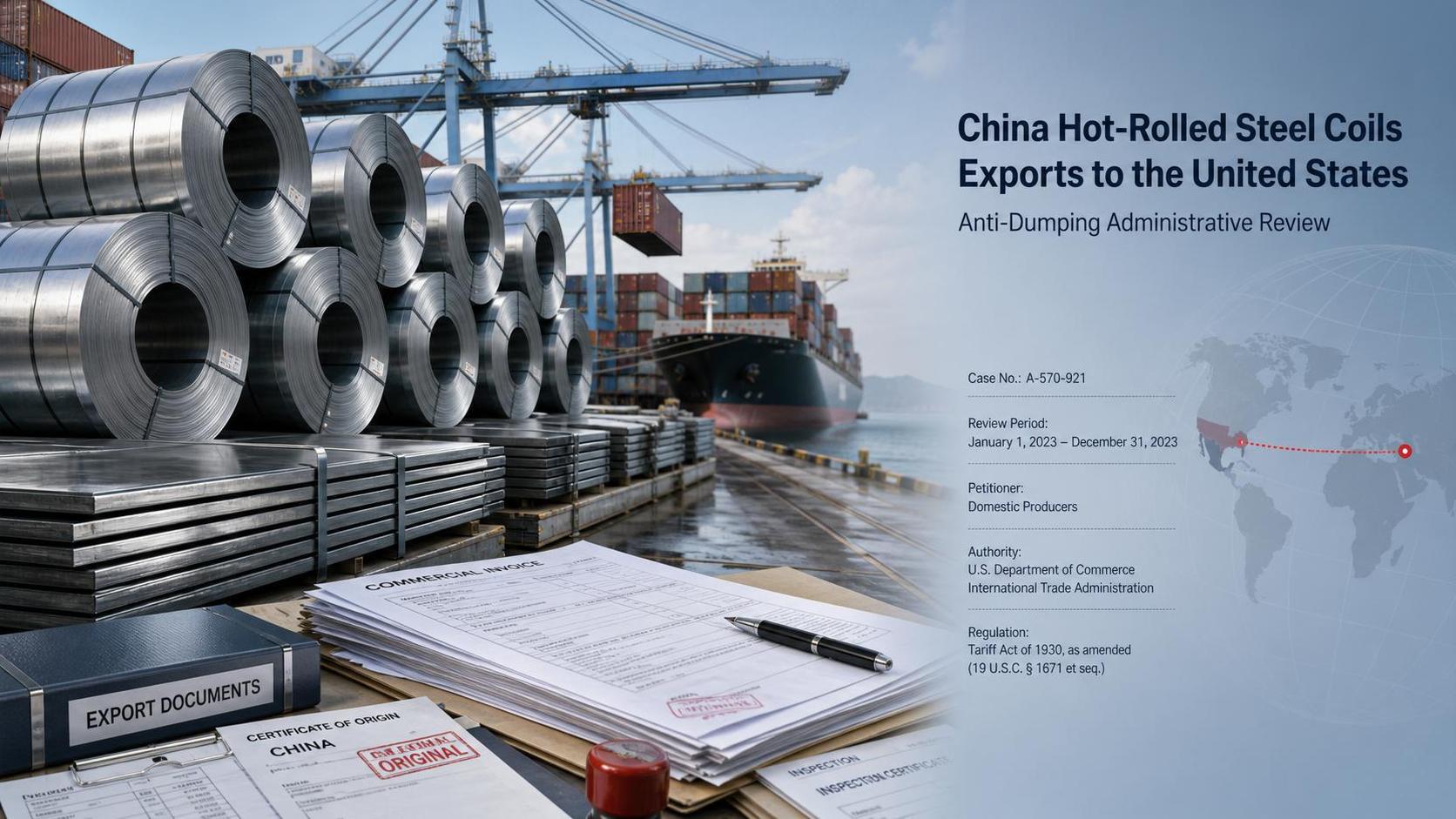 U.S. Starts AD Review of China Hot-Rolled Coil