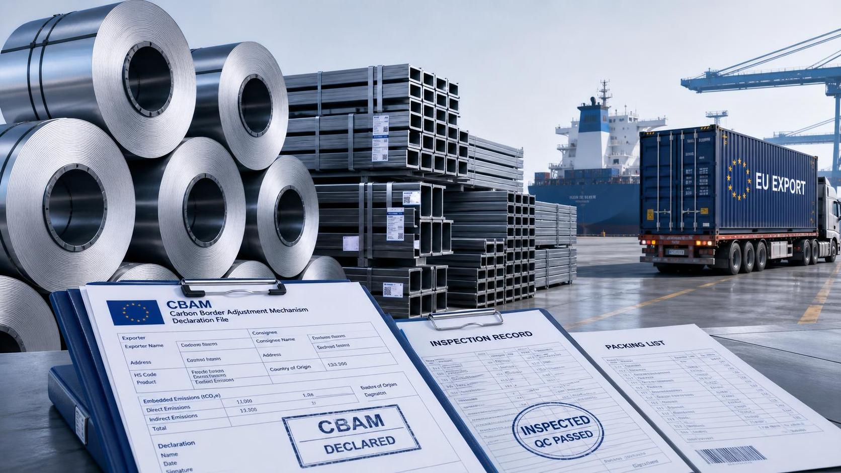 EU Starts Mandatory CBAM Reporting for Steel Exports
