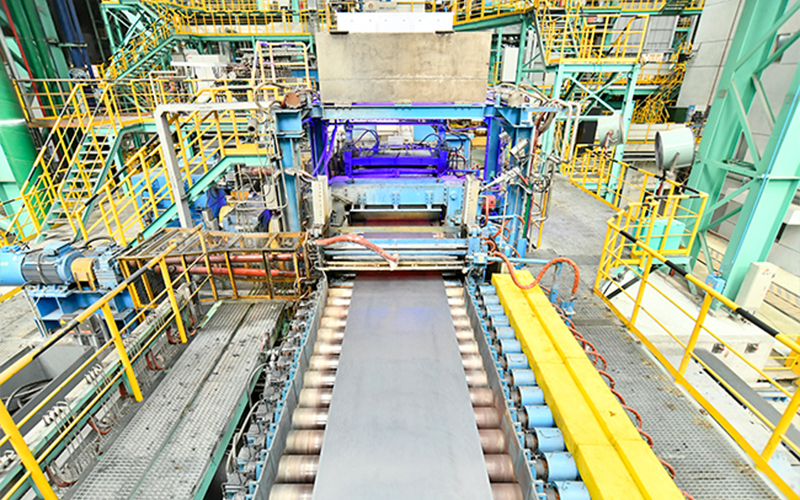 Our company has built the world's largest thin strip casting and rolling production base