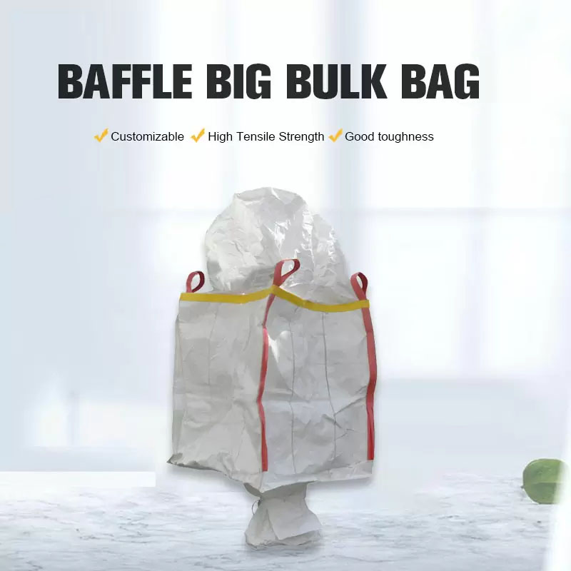 PP Super Sack Baffle Big Q Bag para embalaje de alimentación de semillas de fertilizantes