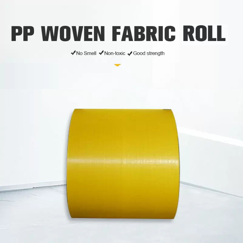 Fábrica China Proveedor Directo Produce Tejido de PP en Rollo para Sacos de Rafia de Polipropileno