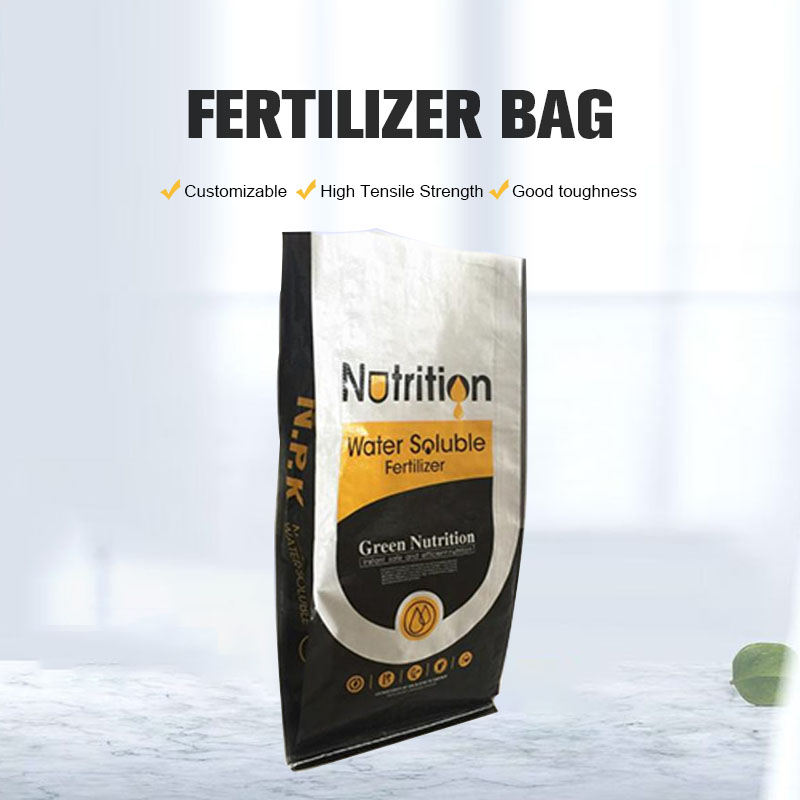 Bolsa de embalaje de fertilizante tejido laminado BOPP de diseño personalizado