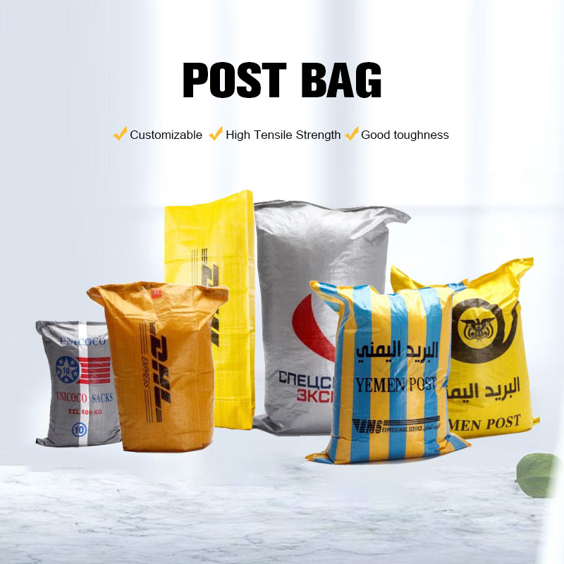 Bolsa postal de bolsas de polipropileno tejidas con poste del fabricante de China
