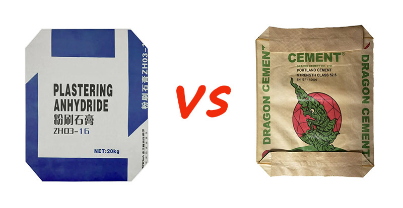 Papel vs. Bolsa de válvula de polipropileno tejido