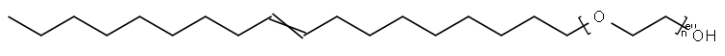 POLYETHYLENE GLYCOL MONOOLEYL ETHER Cas 9004-98-2