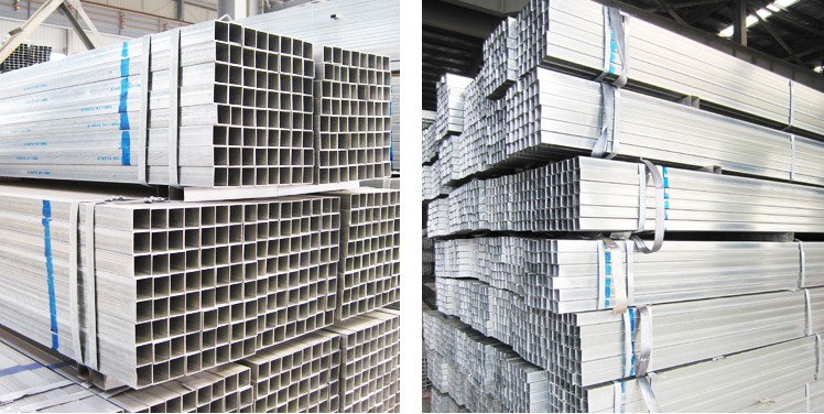 SGCC Galvanized Square Tube