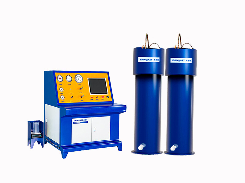 gas cylinder hydrostatic pressure testing machine