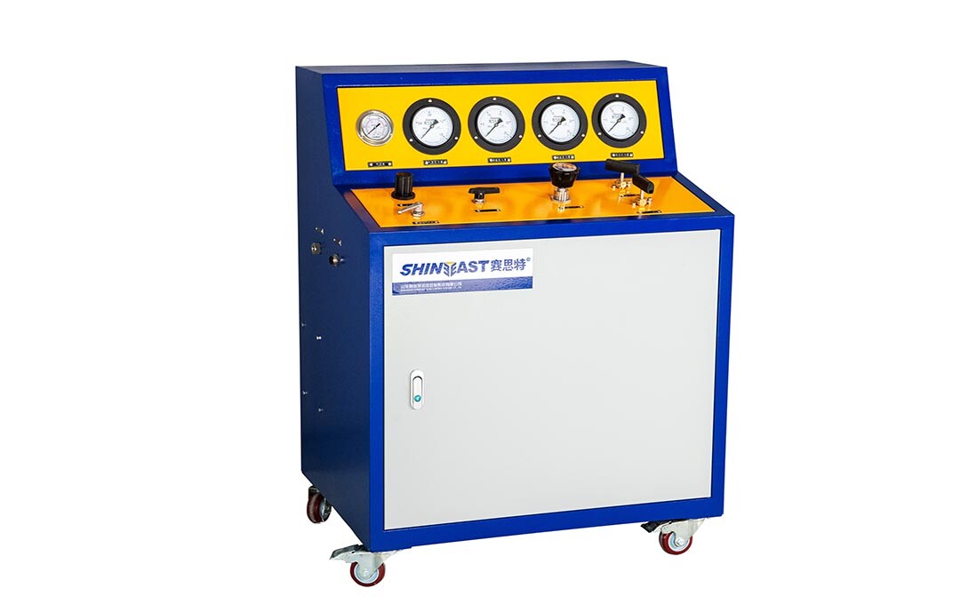 Box type gas pressurization system
