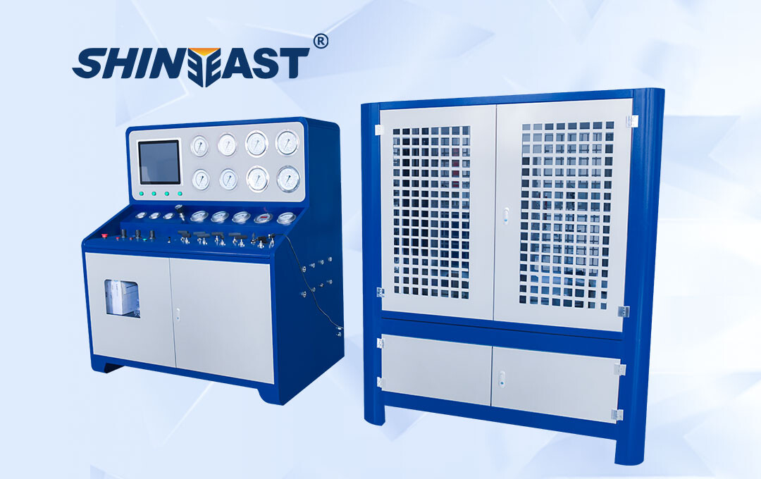 Key components of valve test bench