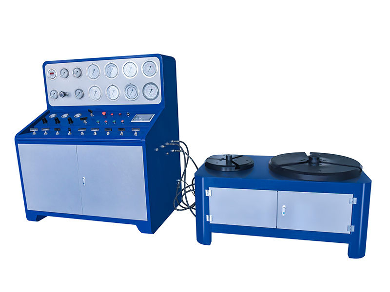 PLC Control Safety Valve Calibration Bench
