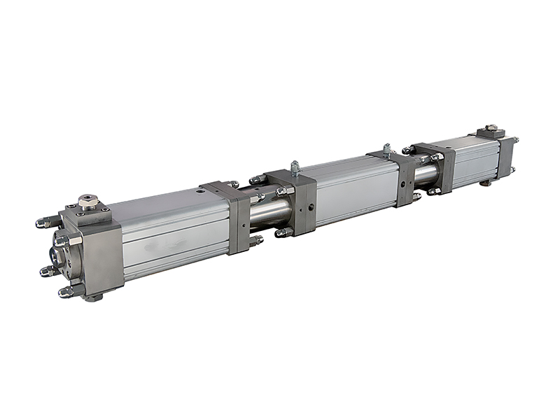 Liquid Driven Gas Booster Pump