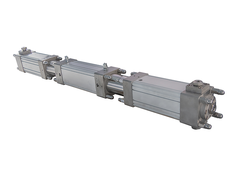 Liquid Driven Gas Booster Pump