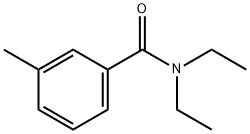 避蚊胺 结构式