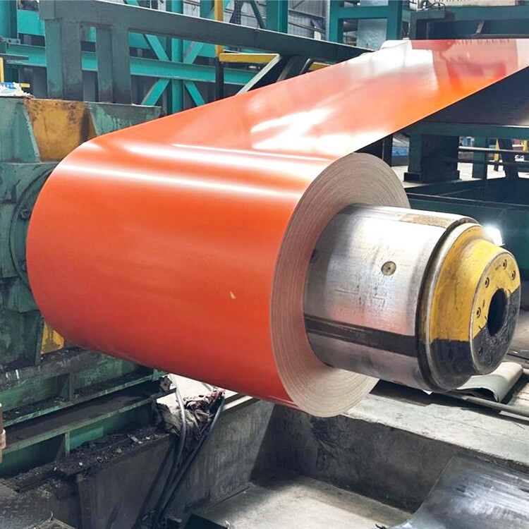 Hot dip galvanized color coated coil