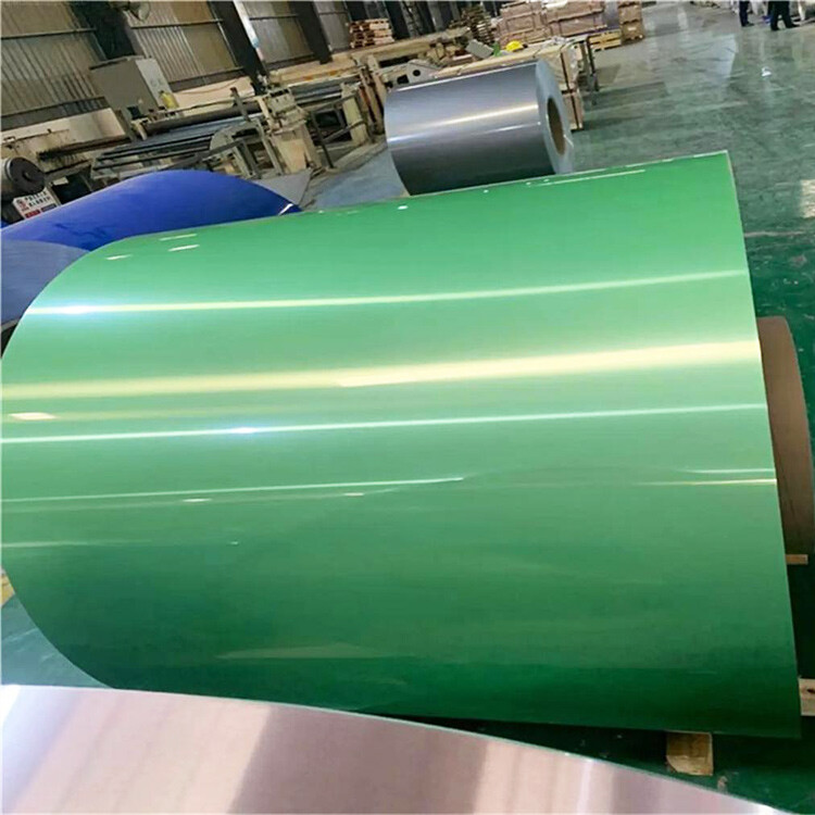 Hot dip aluminum zinc color coated coil