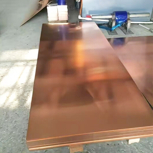copper-purple plate