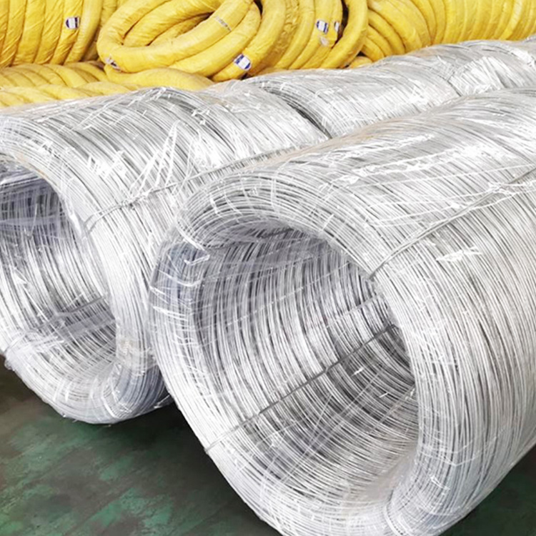 Hot-dip galvanized wire Galvanized iron wire with high zinc coating (8#)