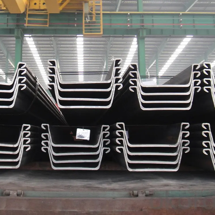 Hot rolled U-shaped steel sheet piles