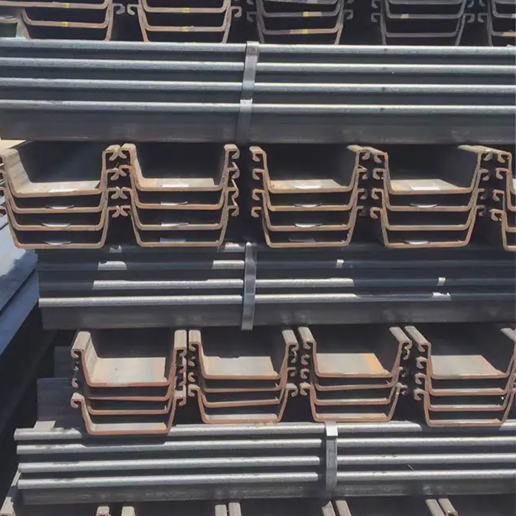 Cold-formed U-shaped steel sheet piles
