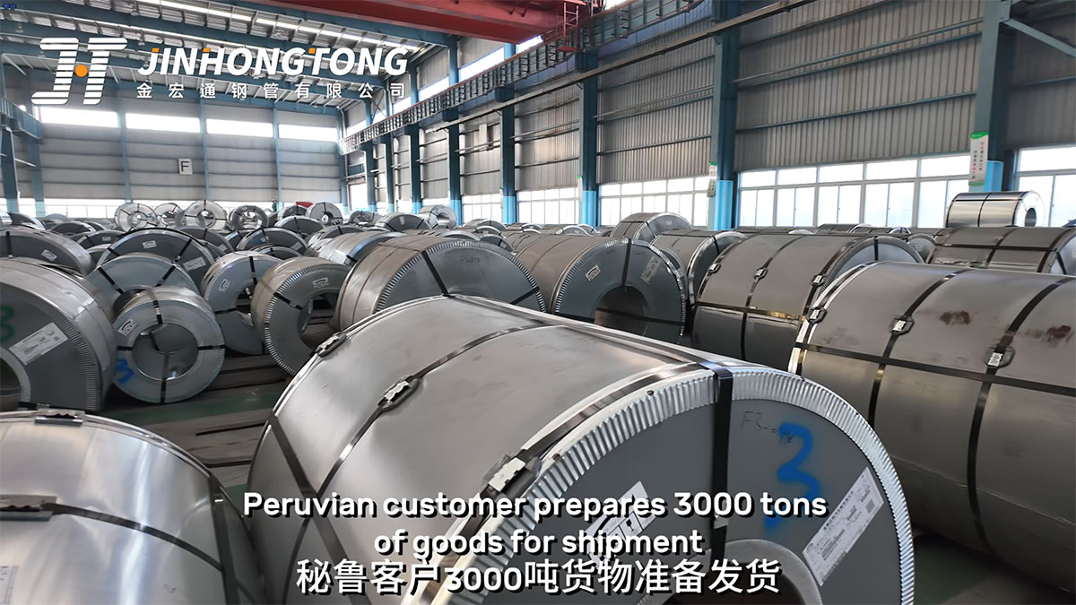 Peruvian customer prepares 3000 tons of goods for shipment