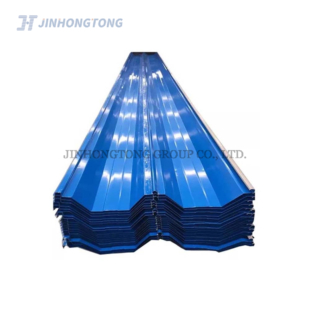 Cheap GI Corrugated Steel Sheet Zinc coated colorful roofing steel corrugated sheet metal roofing for sale