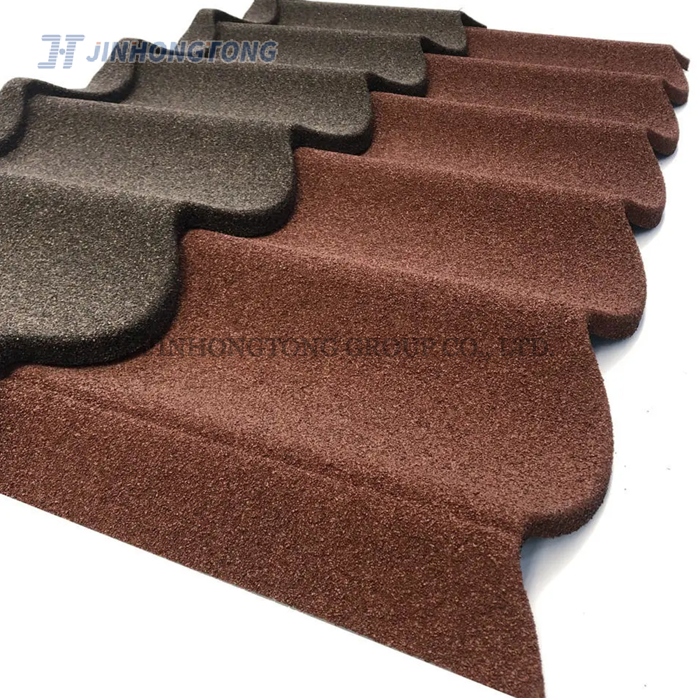 Deep Roman Style Stone Coated Metal Roof Tiles Deep Roman Style Stone Coated Metal Roof Tiles