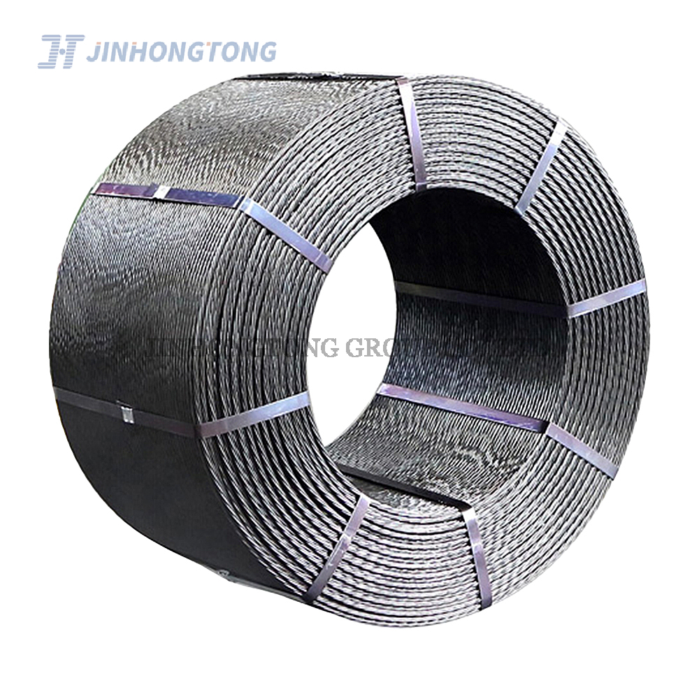 ASTM A416 High Tensile 1860 MPa 12.7mm High Carbon Prestressed Concrete Strand 7 PC Wire Steel Strand ASTM A416 High Tensile 1860 MPa 12.7mm High Carbon Prestressed Concrete Strand 7 PC Wire Steel Strand