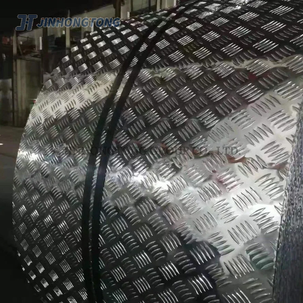 Aluminum checkered coil
