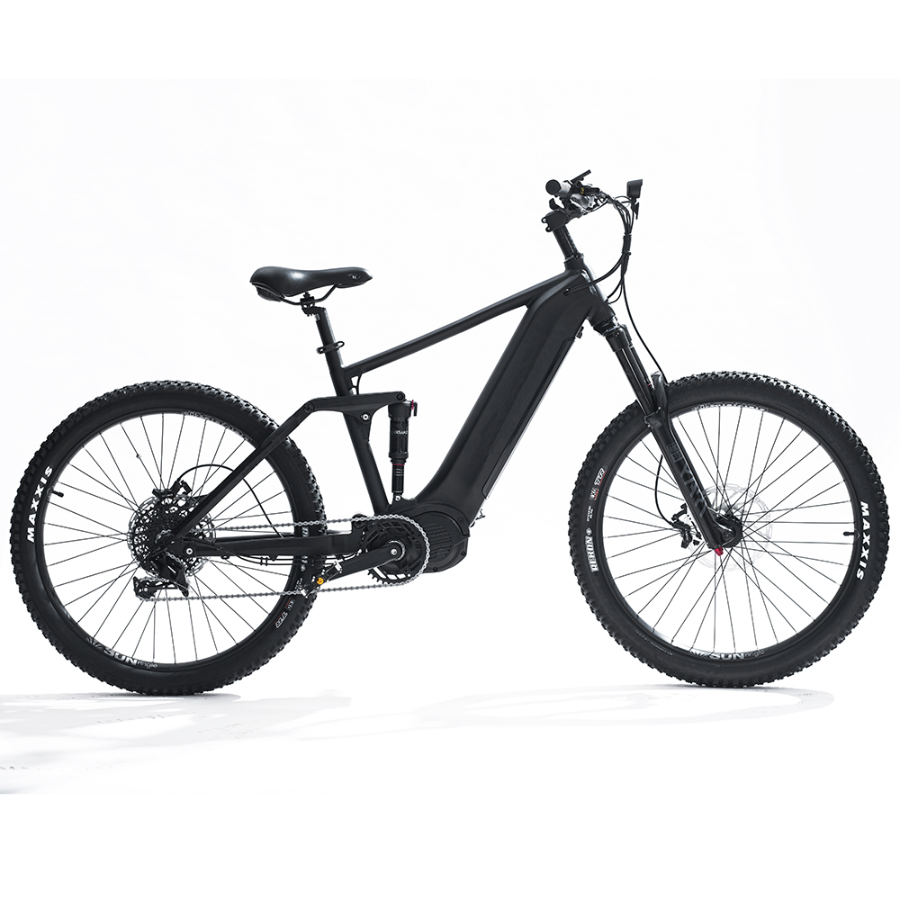 48V 1000W 8Fun M620 Mid Drive Full Suspension MTB Electric Bike Bicycle 48V 1000W 8Fun M620 Mid Drive Full Suspension MTB Electric Bike Bicycle