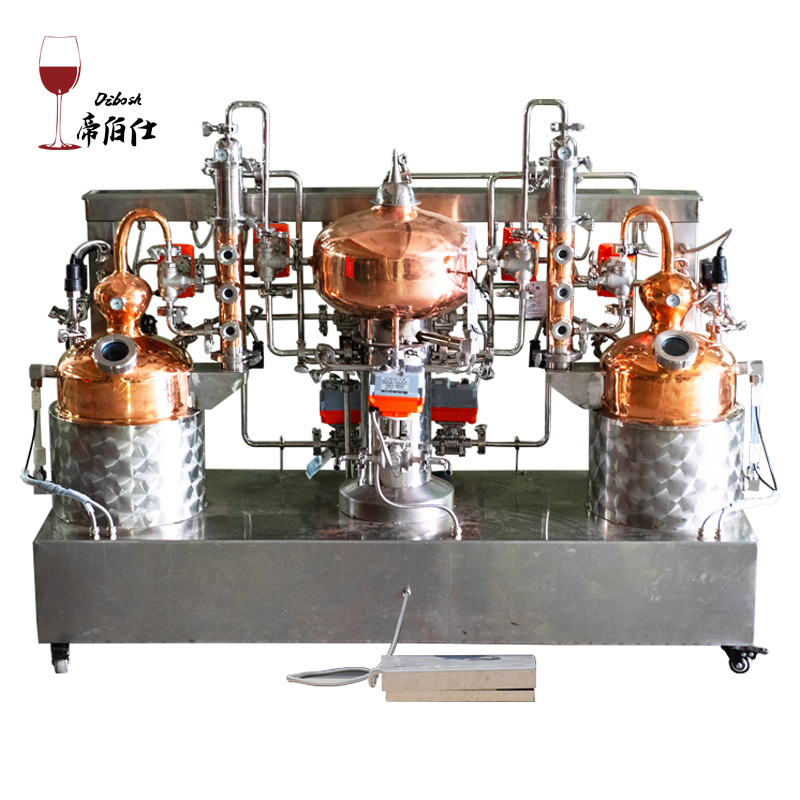 10L automatic double pots brandy distiller