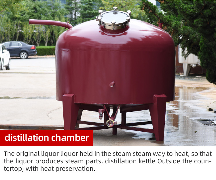 2500L Multi-spirits tequila distillery equipment