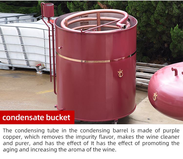 2500L Multi-spirits tequila distillery equipment