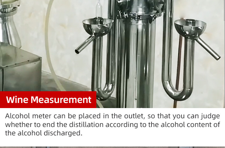 50L Automatic Vodka Continuous Distillery