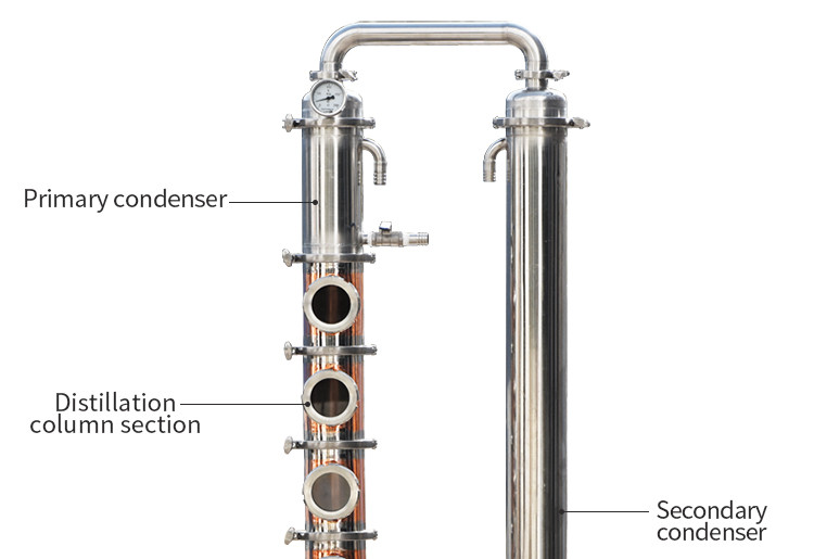 50L tower distill (2).jpg 50L Rum Column still