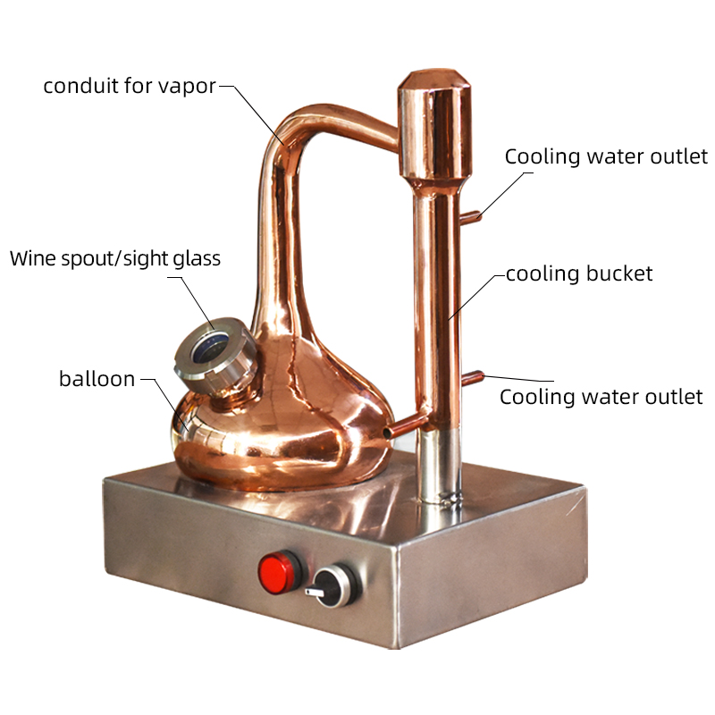 1L small whiskey distiller