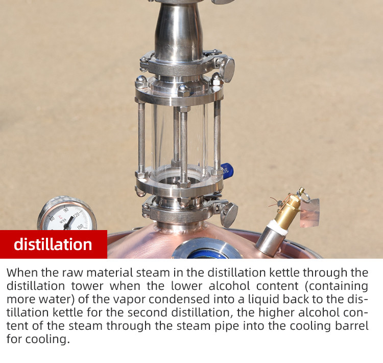 20L whiskey essential oil still