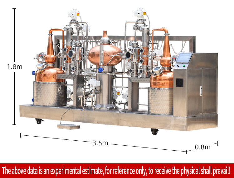 50Lx2 automatic whiskey distiller