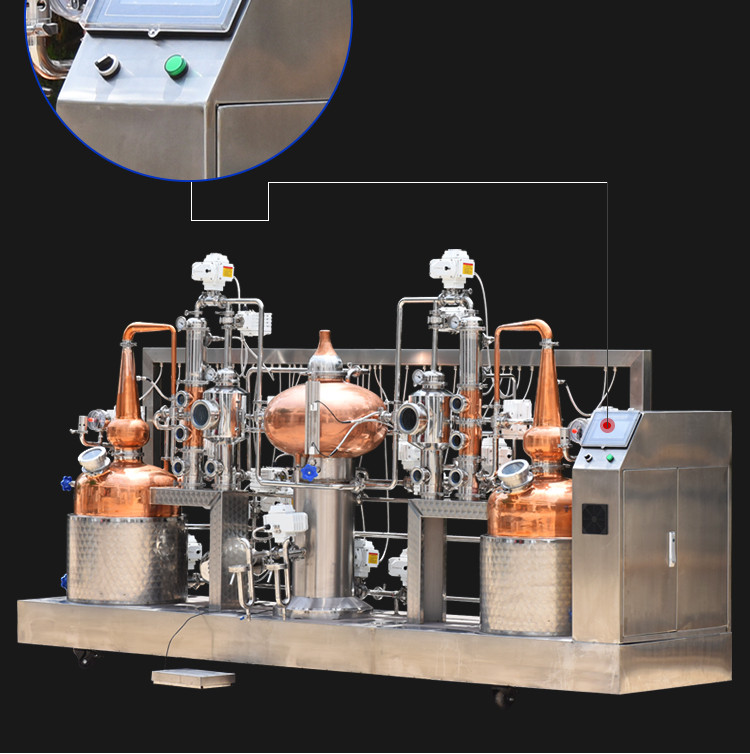 50Lx2 automatic whiskey distiller