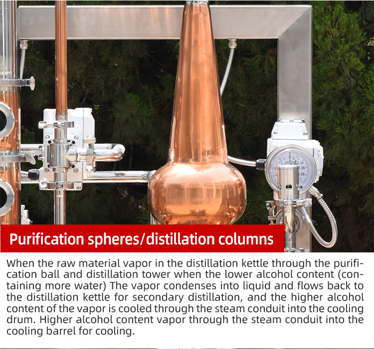 50Lx2 automatic whiskey distiller